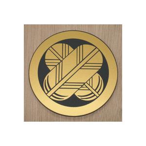 丸に違い鷹の羽 家紋エンブレム 5cm : ヤマトデザインヤフー店 - 通販