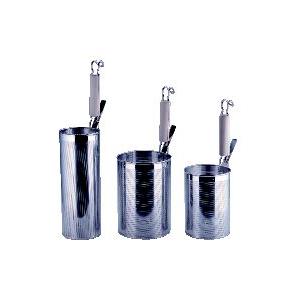 UK18-8 木柄 パンチングスパゲティてぼ (穴径1.5mm) L : 厨房用品 安吉
