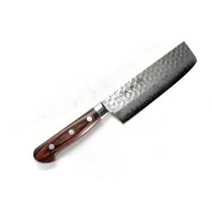 堺孝行 堺孝行《VG-10 梨地和式》菜切 160 mm【黒檀一体型柄】 : 唯