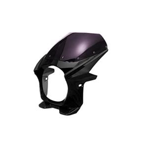 汎用 ビキニカウル φ180 黒 ブラック 新品 フロントカウル バイク 外装