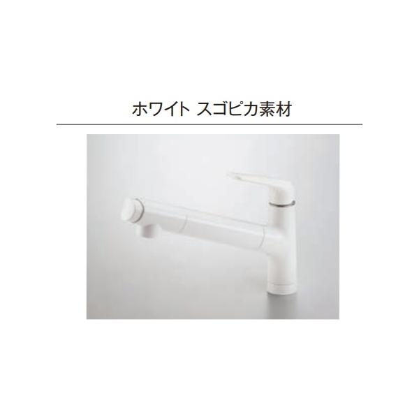 パナソニック 混合水栓サラサラワイドシャワー浄水器一体 ホワイト