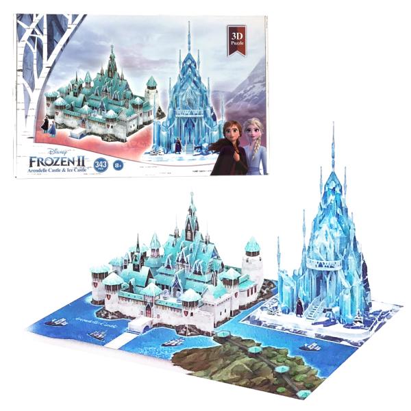 Disney（ディズニー） アナと雪の女王 2 アレンデル城 氷の城 3Dパズル