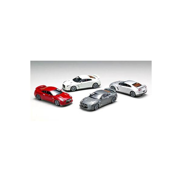 エブロ 1/43 ニッサン GT-R R35 ブラックエディション 2007 ダーク