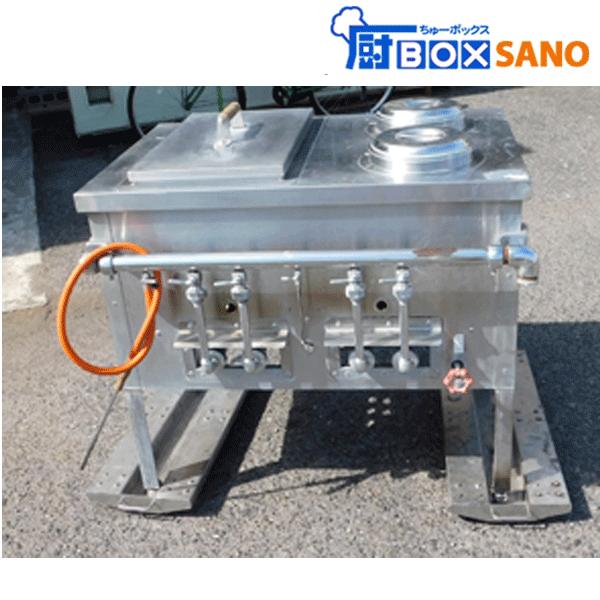 茹で麺機 湯煎器 LPガス用 業務用 店舗 中古 sano6433 : 厨ボックス