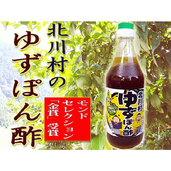 ゆずポン酢 高知 北川村 ゆずぽん酢 青ゆずごしょう味 ピリ辛 500ml