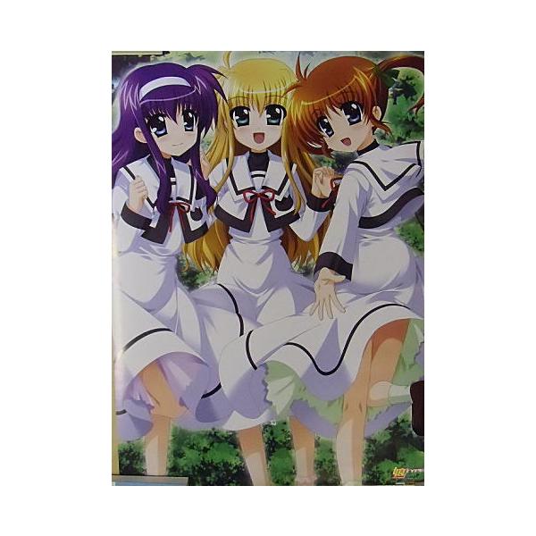リリカルなのは』娘TYPE(ニャンタイプ)特典非売品ポスター・3人Ver