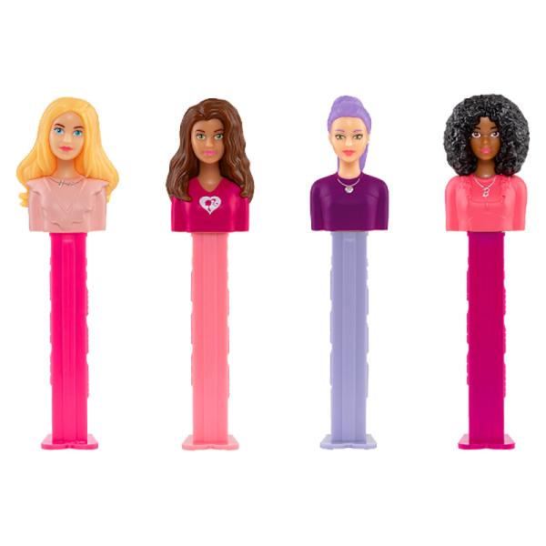 Barbie（バービー） PEZ ペッツ バービー、2023年版、4種セット、袋