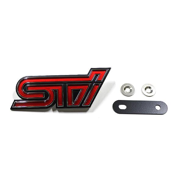 スバル純正 GRB GRF インプレッサ STIエンブレム 1個 フロントグリル