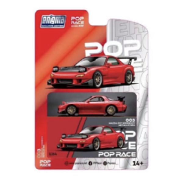MAZDA RX-7 (FD35) WIDEBODY METALIC RED POP RACE x Enigma : toy's