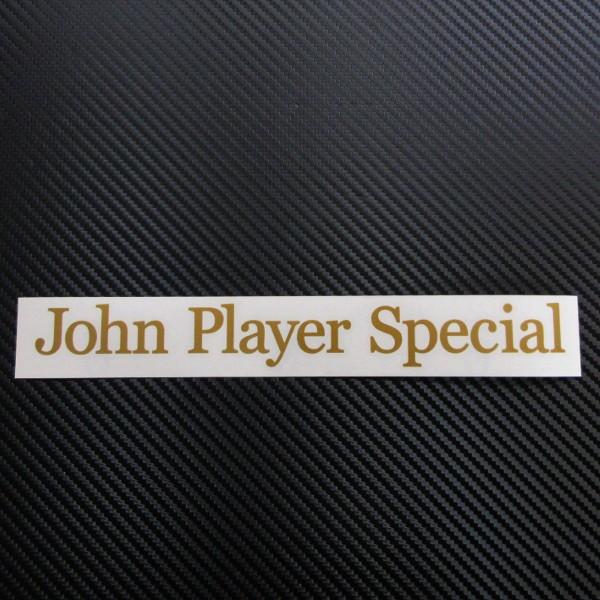 ジョンプレイヤースペシャル John player special フォントステッカー