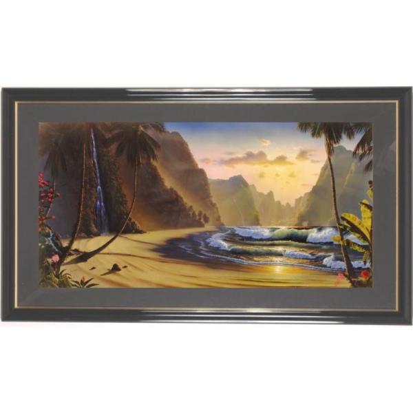 ジョン・アルホーグ マジック・アイランド 海 絵画 風景画 ハワイ