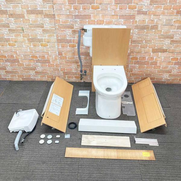 中古品】【訳あり】 TOTO 旧型レストパル トイレ 洋式便器 (床下排水