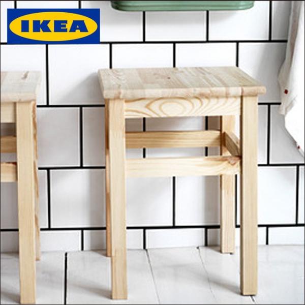 イケア（IKEA） イケア/IKEA /スツール パイン材/スクエア型 45cm 木製