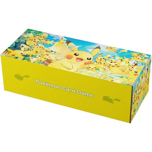 新品】ポケモンカードゲーム ロングカードボックス ピカチュウ大集合