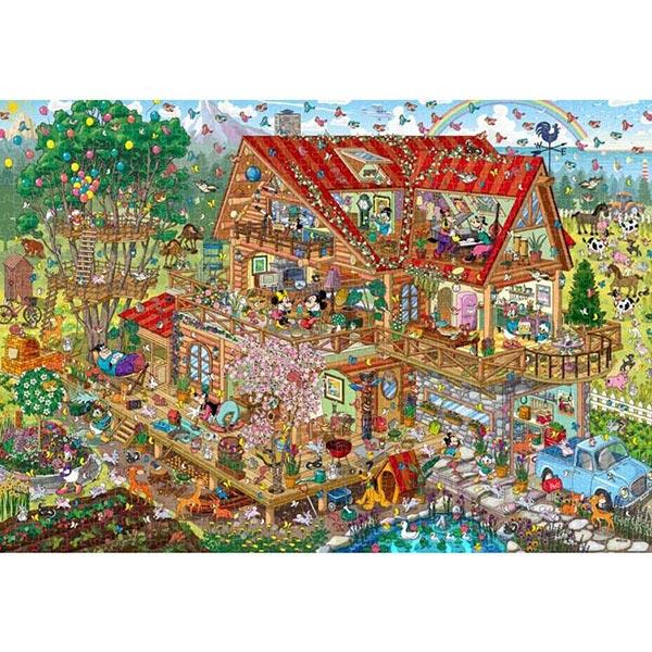 テンヨー（Tenyo） 【新品】ジグソーパズル ディズニー にぎやかなログ