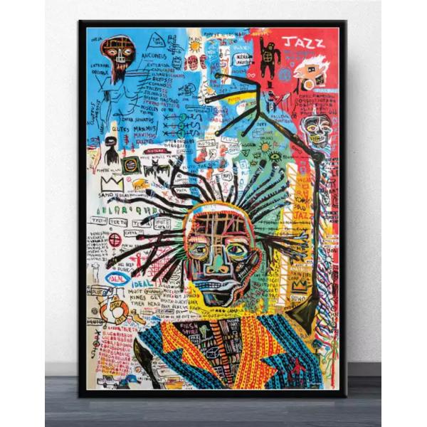 バスキア Basquiat 大 ポスター 70x50cm 海外 アート インテリア 雑貨