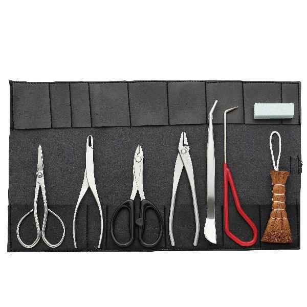3063ステンレス小品盆栽8点セット/Stainless steel small bonsai tool
