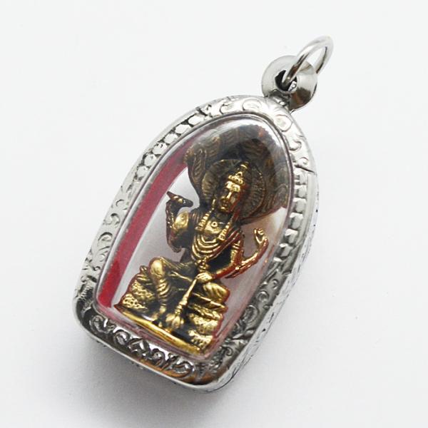 タイ護符 amulet ロケットペンダント ルアンプー マハ シラ プラクルアン