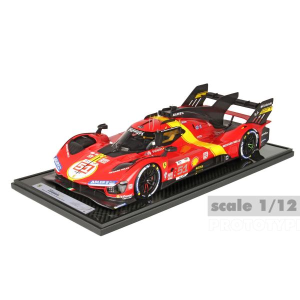 B.B.R ＜予約品＞ BBR 1/12 Ferrari 499P Winner Le Mans 2023 car no
