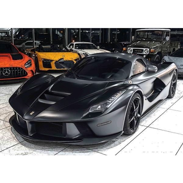 B.B.R ＜予約品＞ BBR 1/18 Ferrari La Ferrari マットブラック
