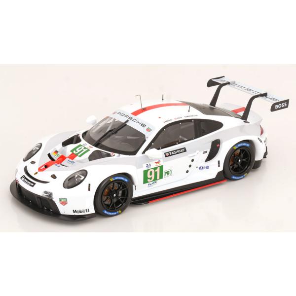 ixo Ixo 1/18 Porsche 911 RSR #91 LMGTE Pro 24h Le Mans 2022 Bruni