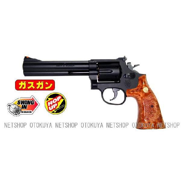 クラウンモデル ガスガン リボルバー S&W M586 357マグナム 6インチ