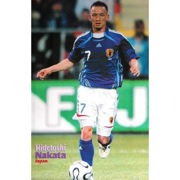 中田英寿(日本代表/ワールドカップ2006)ポスター : サッカーショップ