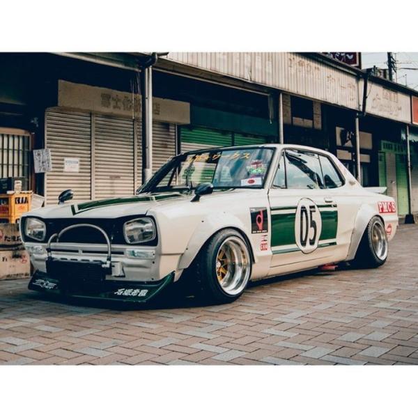 車 旧車 1/24 リバティーウォーク No.14 LB☆ワークス チャラスカ2Dr