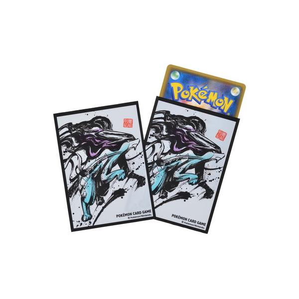 ポケモンカードゲーム デッキシールド 墨絵列伝 スイクン : フル