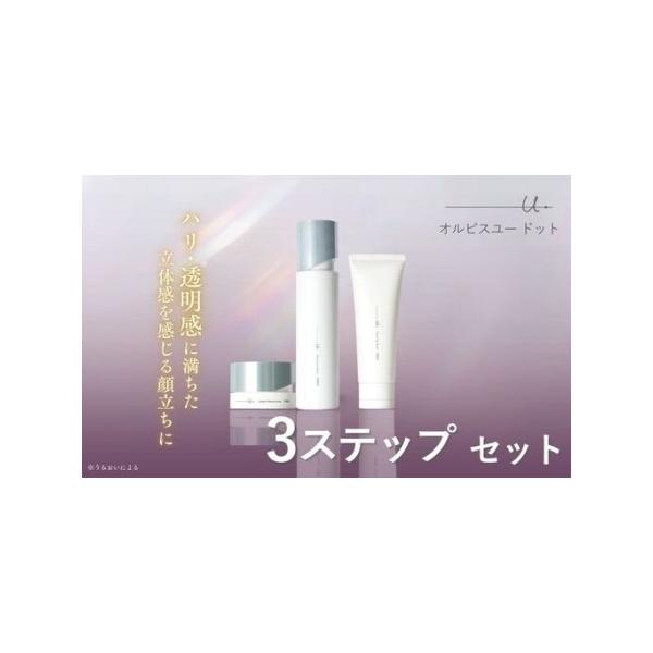 ふるさと納税 オルビスユー ドット 3ステップ セット 洗顔 化粧水
