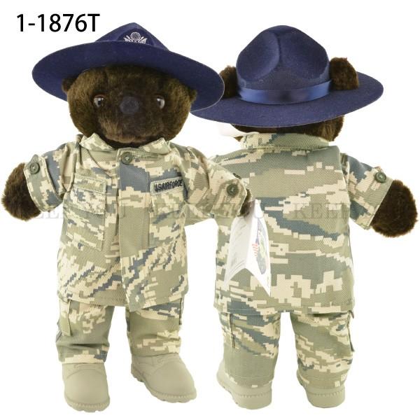 テディベア ミリタリー仕様 約25cm 軍隊 迷彩柄 BEAR FORCES of