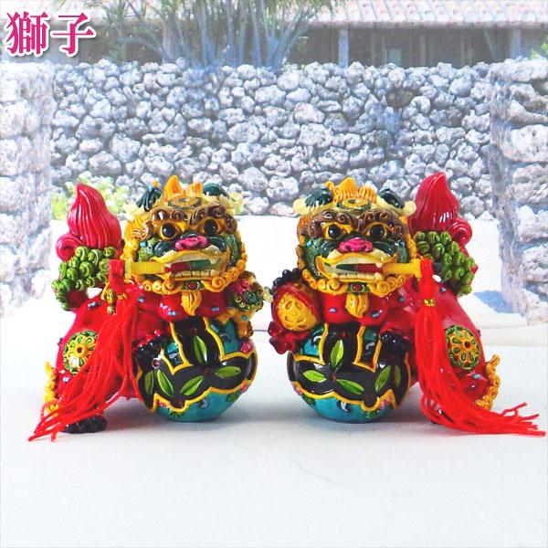 開運 獅子 置物 風水 玄関 狛犬 風水グッズ 開運グッズ 魔除けグッズ