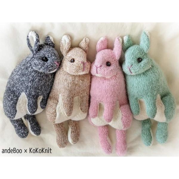送料込み！ウサギさんのパターン andeBoo：ネザーランドドワーフ