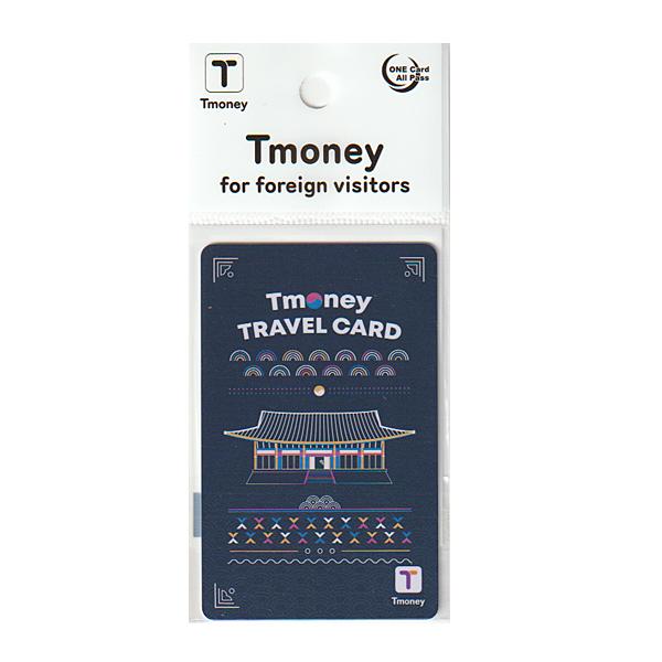 Tmoney トラベル カード 韓国 交通カード T-money ティーマネー 旅行