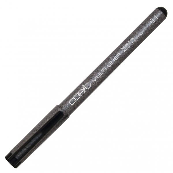 コピック マルチライナー ブラック 0.1mm 11780010 : 文具・文房具の