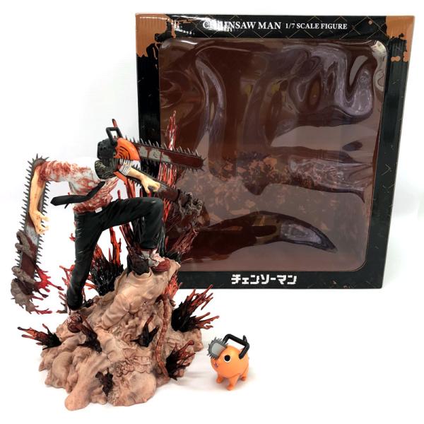 eStream SHIBUYA SCRAMBLE FIGURE 1/7 チェンソーマン [特典付き] 店頭