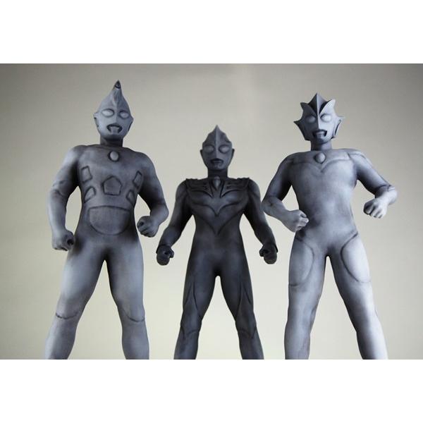レジンキット ウルトラマンティガ 光の巨人像 3体セット : ケーエイチ