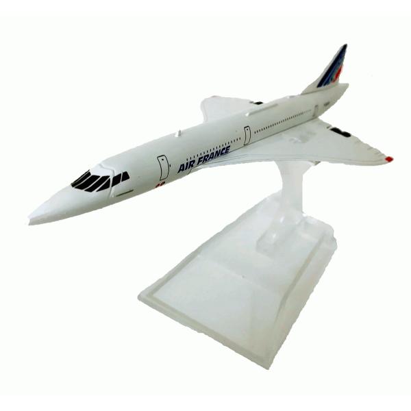 コンコルド 超音速 旅客機 エールフランス航空 1/400スケール 合金製