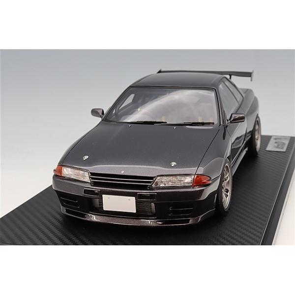 イグニッションモデル 1/18 日産 スカイライン GT-R (BNR32) ガンメタ