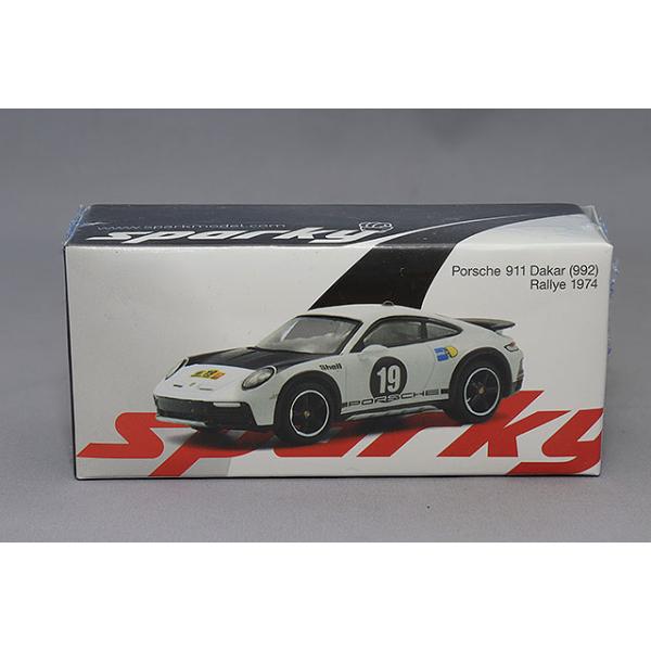 sparky x Tiny 1/64 ポルシェ 911(992) 1971 ダカールラリー #19