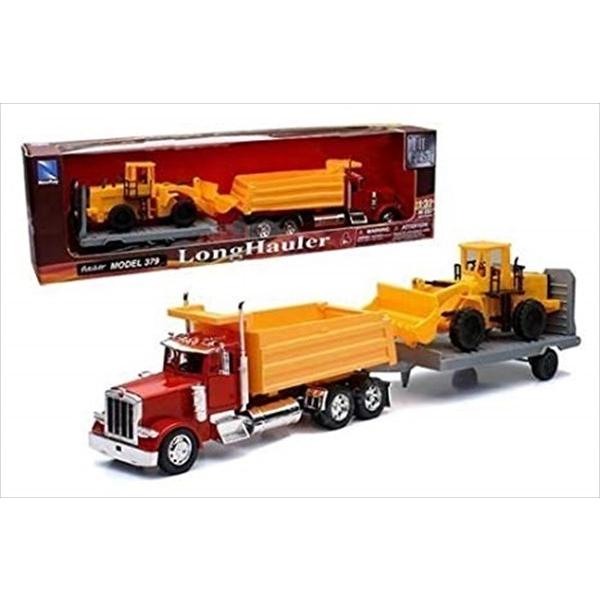 巨大全長60cm ミニカー 1/32 NEWRAY Peterbilt Model 379 ダンプ