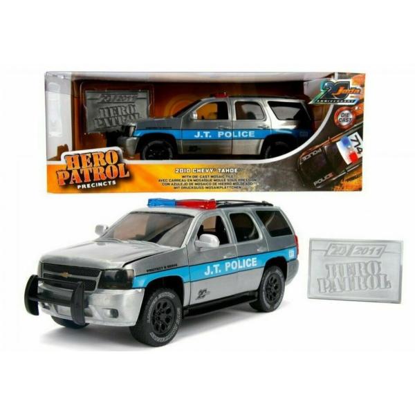 ミニカー 1/24 JadaTOYS 特別モデル 2010 シボレー・タホ・ポリス