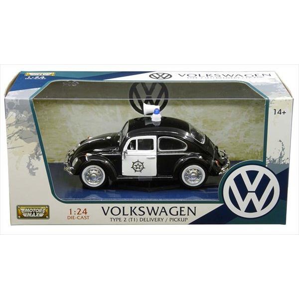 ミニカー 1/24 MOTORMAX 1966 VW フォルクスワーゲン ビートル