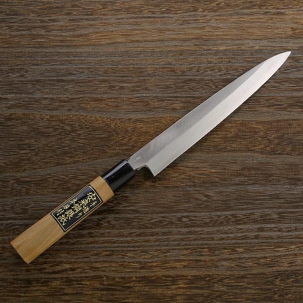 名入れ無料 柳刃包丁 刺身包丁 210mm 銀三ステンレス 家庭用 釣り 日本