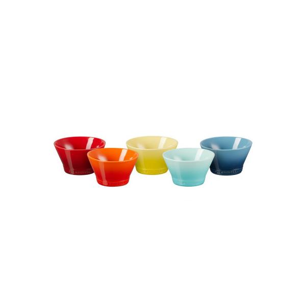 Le Creuset（ル・クルーゼ） ネオ・ボール (M) (5個入り) レインボー