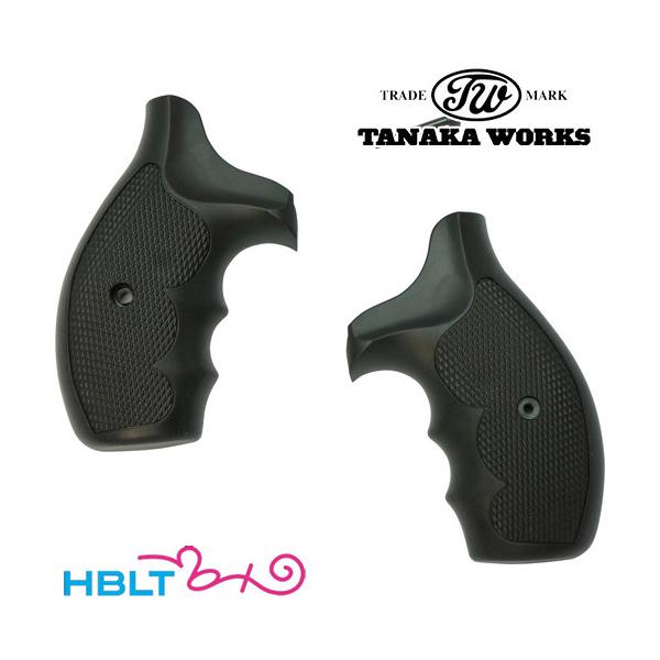 タナカワークス ラバーグリップ SW Kフレーム ラウンドバット M19 M10