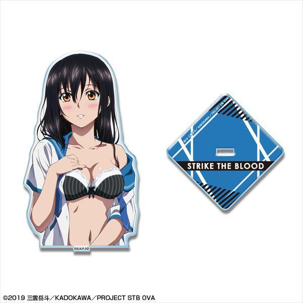 中古アクリルスタンド・アクリルパネル 姫柊雪菜 制服ver. ビジュアル