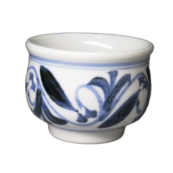 砥部焼 江泉窯 丸湯呑み（浅）唐草 : shopooo by GMO - 通販 - Yahoo