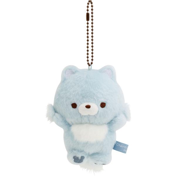 リラックマ ぶらさげぬいぐるみ アオイコオオカミ アオコグのおとまり