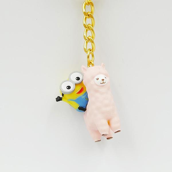 栃木限定 ミニオン アルパカ キーホルダー minions ミニオンズ 那須